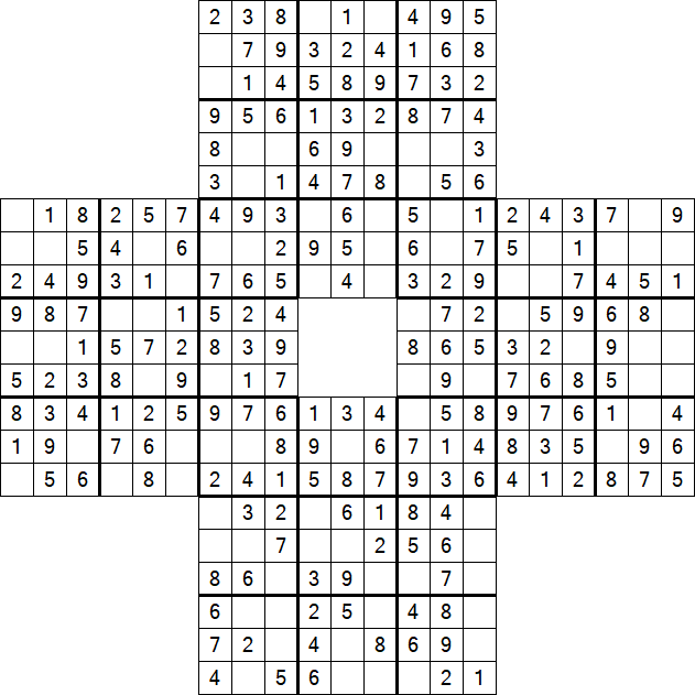 Sohei Sudoku - Easy