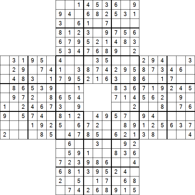 Sohei Sudoku - Easy