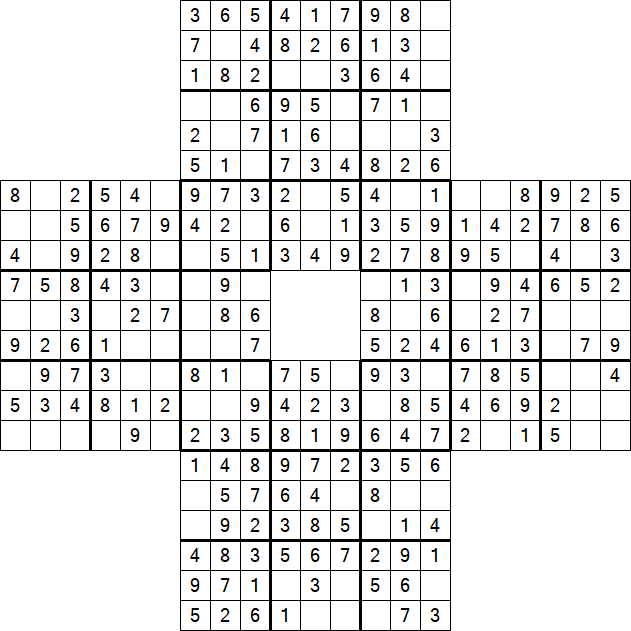 Sohei Sudoku - Easy