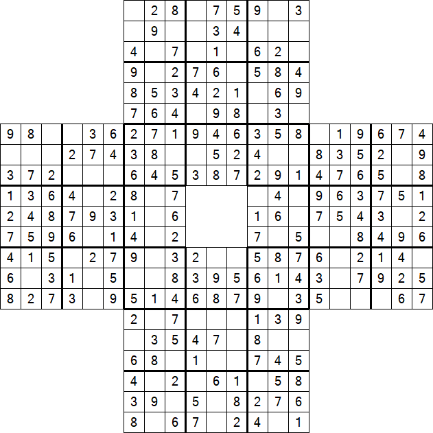 Sohei Sudoku - Easy