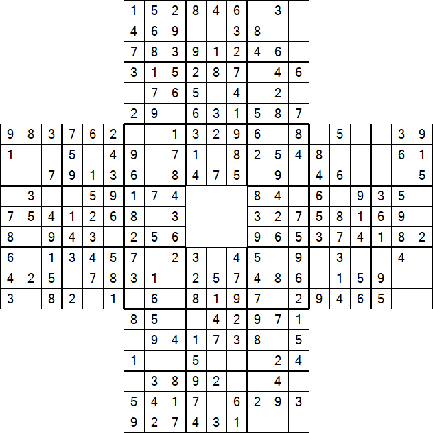 Sohei Sudoku - Easy