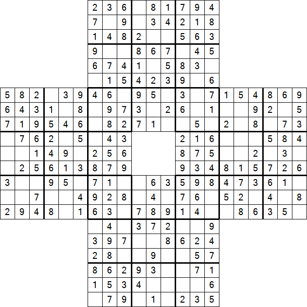 Sohei Sudoku - Easy
