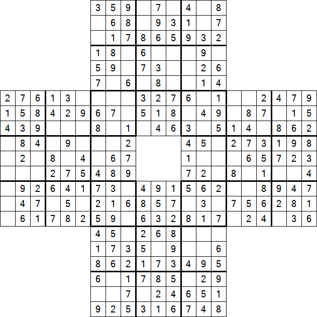 Sohei Sudoku - Easy