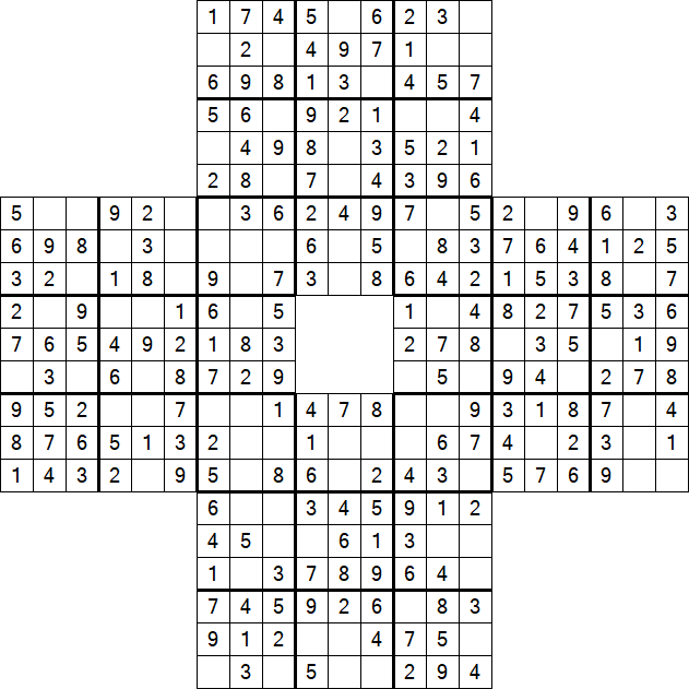 Sohei Sudoku - Easy