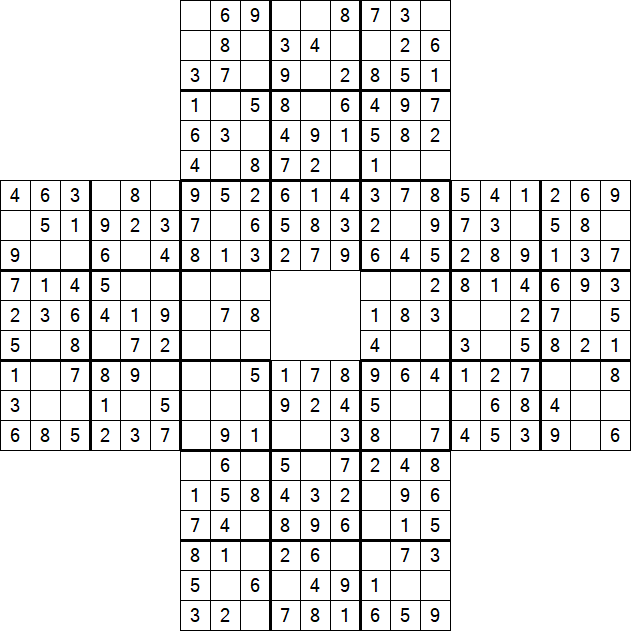 Sohei Sudoku - Easy