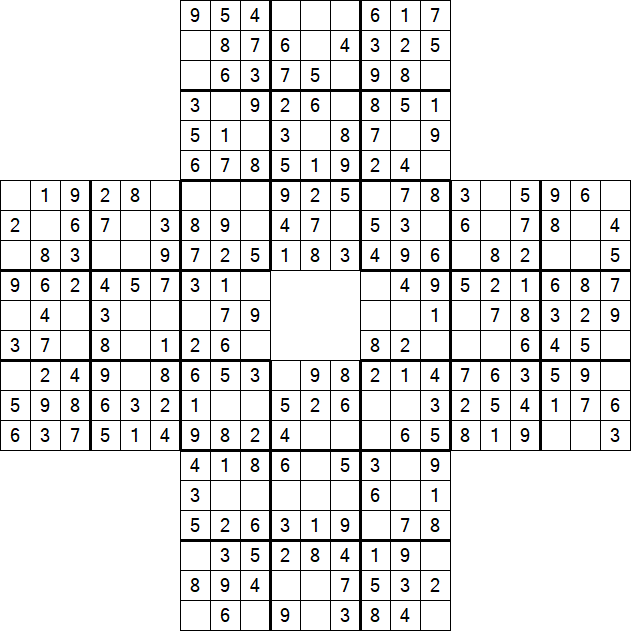 Sohei Sudoku - Einfach
