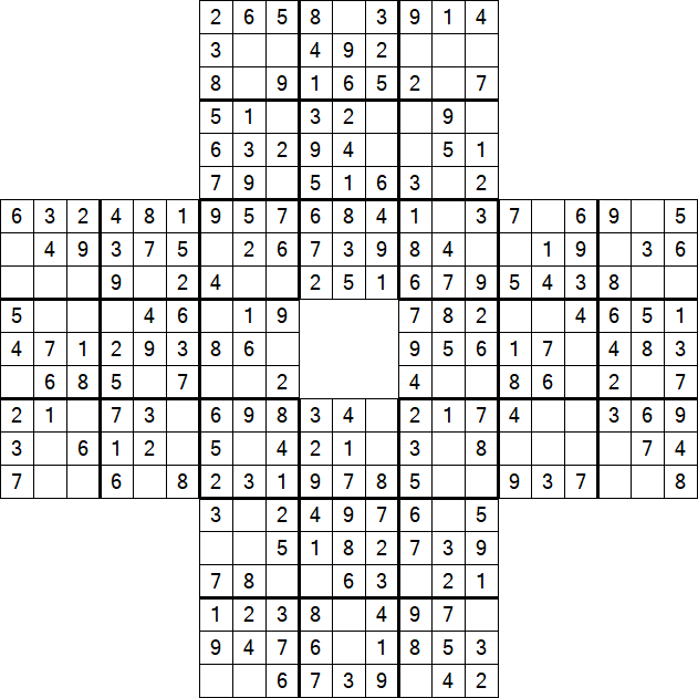Sohei Sudoku - Einfach