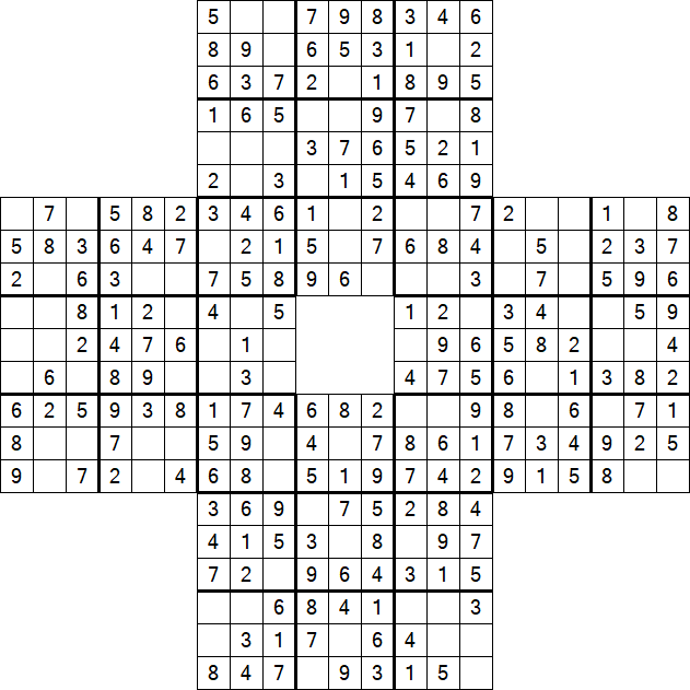 Sohei Sudoku - Einfach