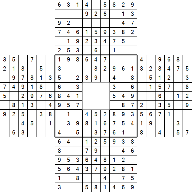 Sohei Sudoku - Simple