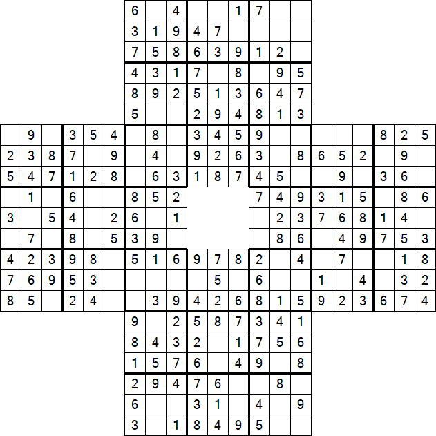 Sohei Sudoku - Einfach