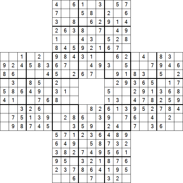 Sohei Sudoku - Einfach