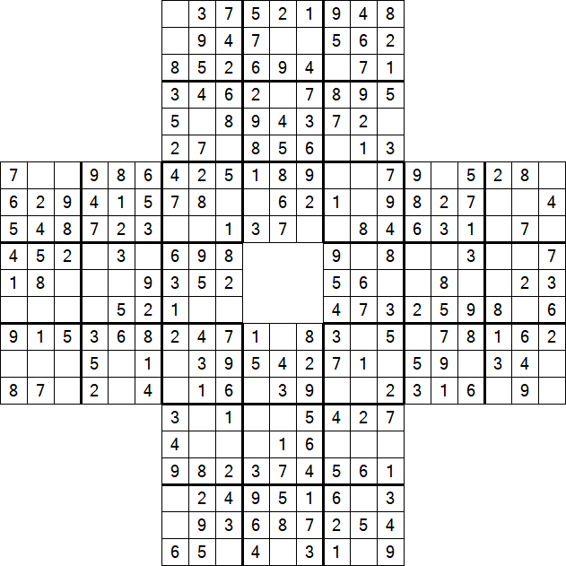 Sohei Sudoku - Easy