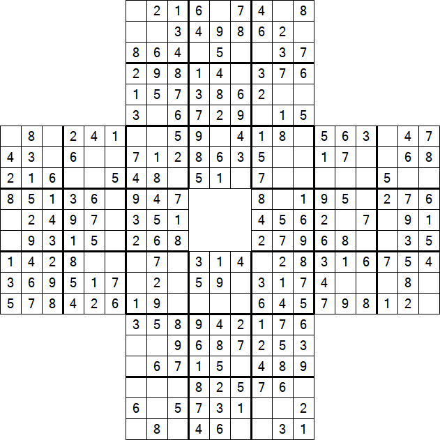 Sohei Sudoku - Easy