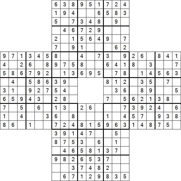Sohei Sudoku - Easy