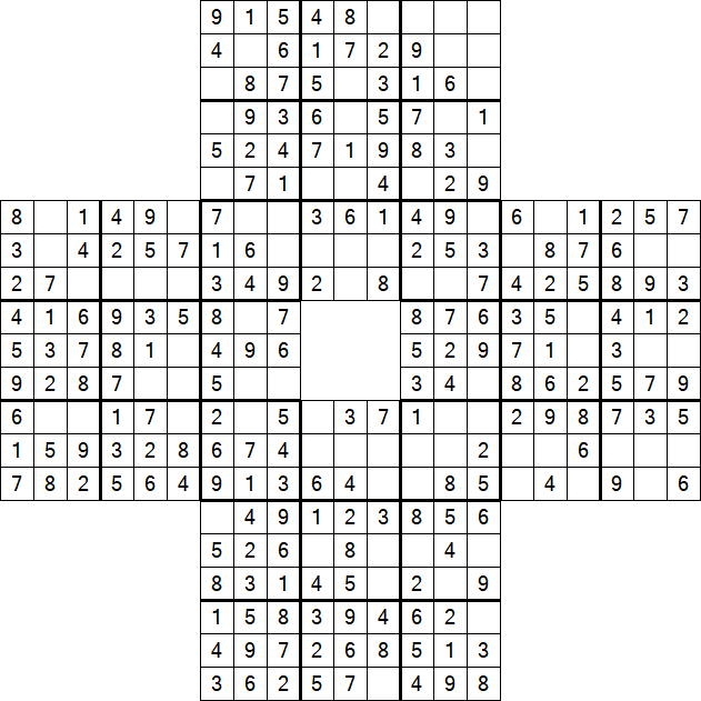 Sohei Sudoku - Einfach
