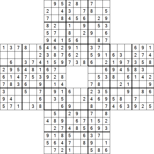 Sohei Sudoku - Einfach