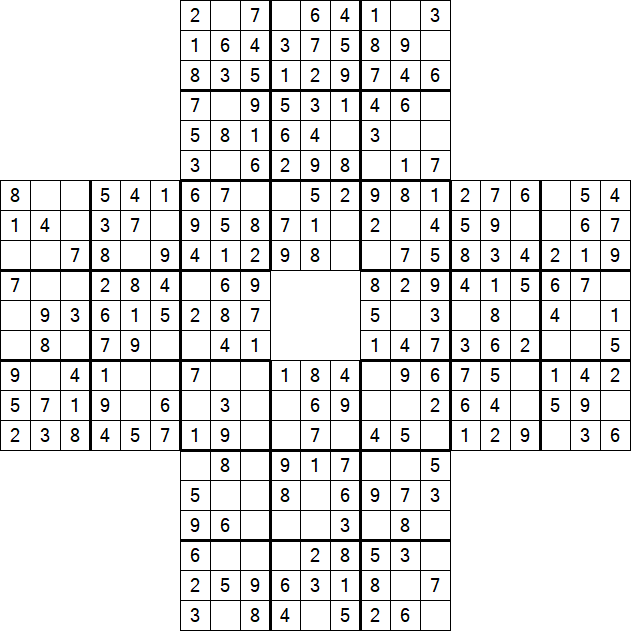Sohei Sudoku - Einfach