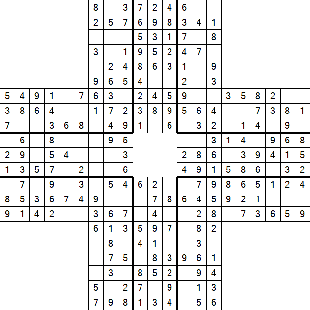 Sohei Sudoku - Einfach
