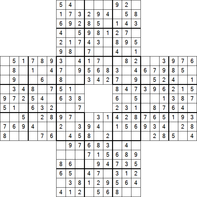 Sohei Sudoku - Einfach