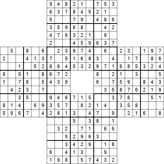 Sohei Sudoku - Einfach