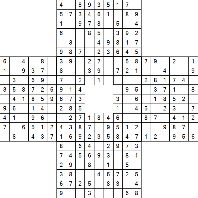 Sohei Sudoku - Einfach