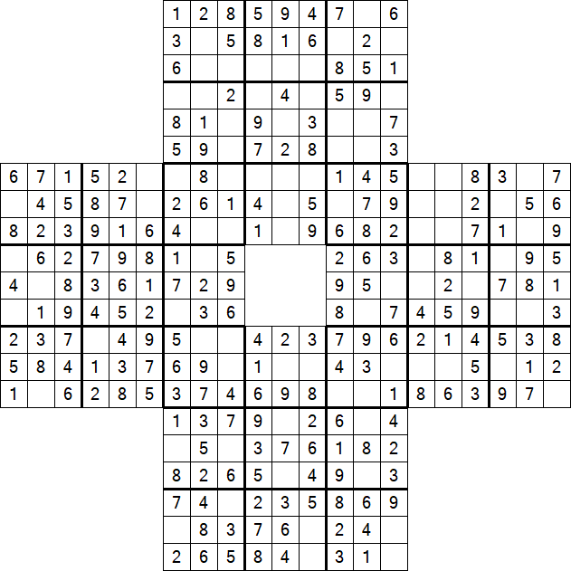 Sohei Sudoku - Easy