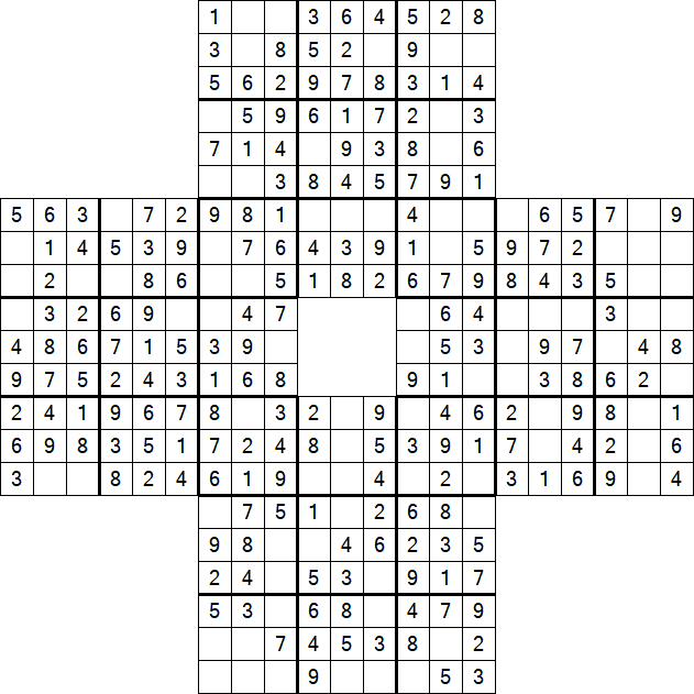 Sohei Sudoku - Easy