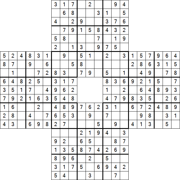 Sohei Sudoku - Easy