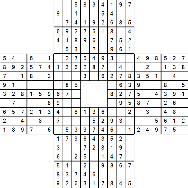 Sohei Sudoku - Einfach