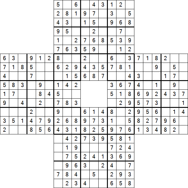 Sohei Sudoku - Easy