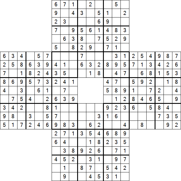 Sohei Sudoku - Easy