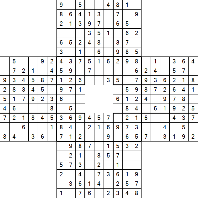 Sohei Sudoku - Easy