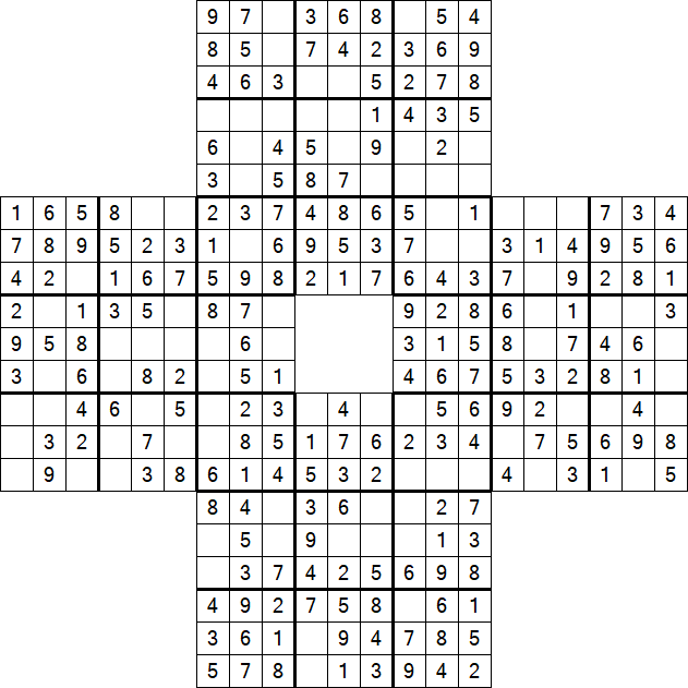 Sohei Sudoku - Easy