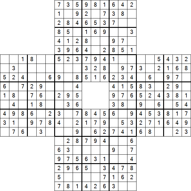 Sohei Sudoku - Easy