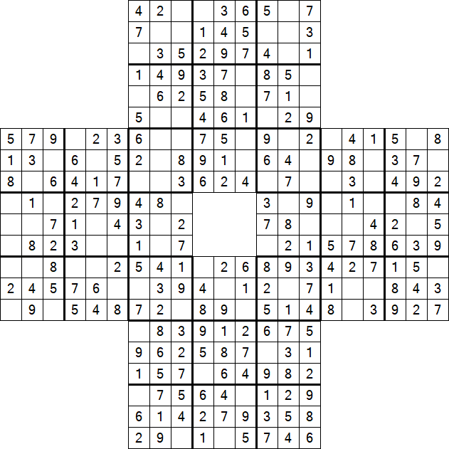 Sohei Sudoku - Easy