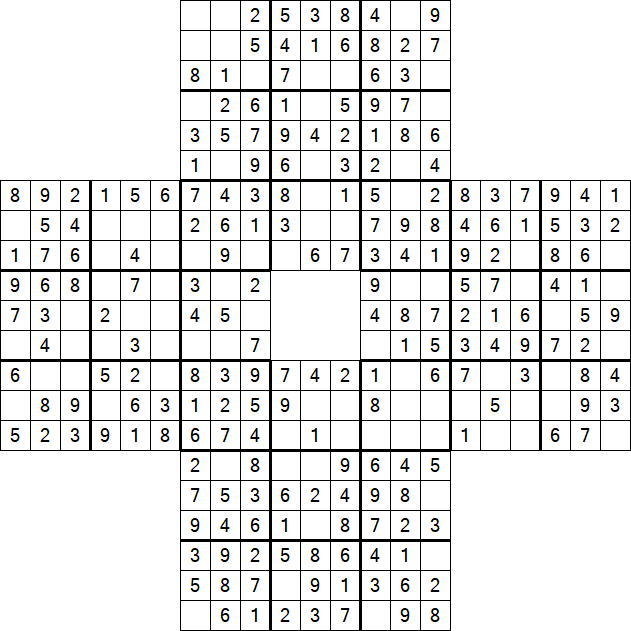 Sohei Sudoku - Einfach