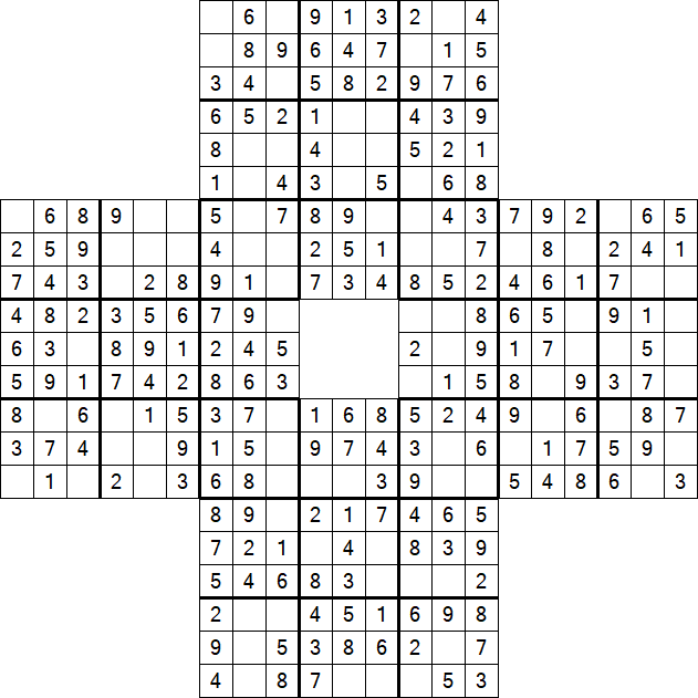Sohei Sudoku - Easy