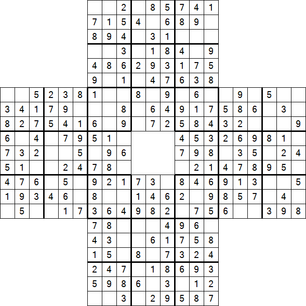 Sohei Sudoku - Easy