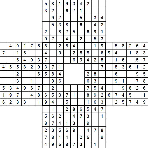 Sohei Sudoku - Fácil