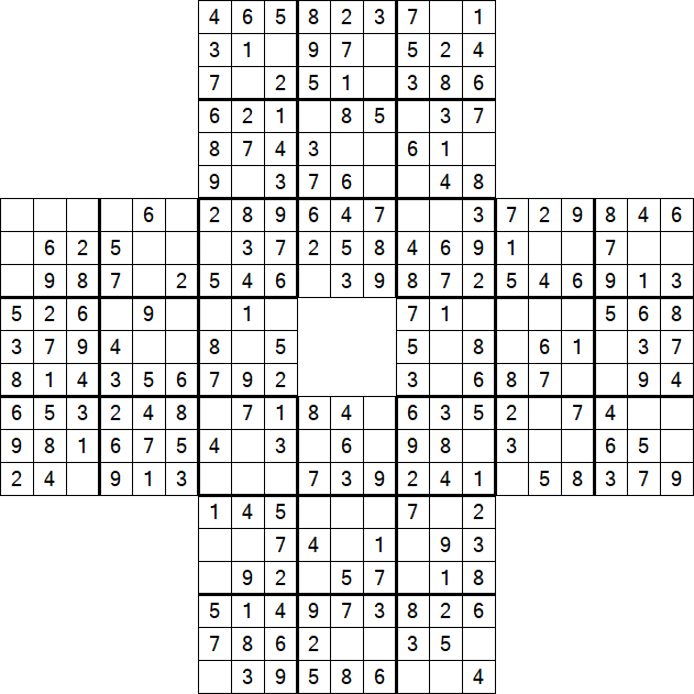 Sohei Sudoku - Einfach