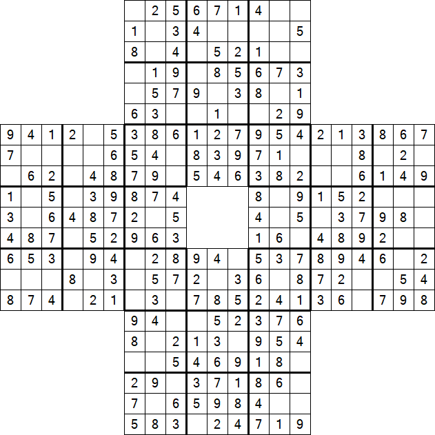 Sohei Sudoku - Einfach