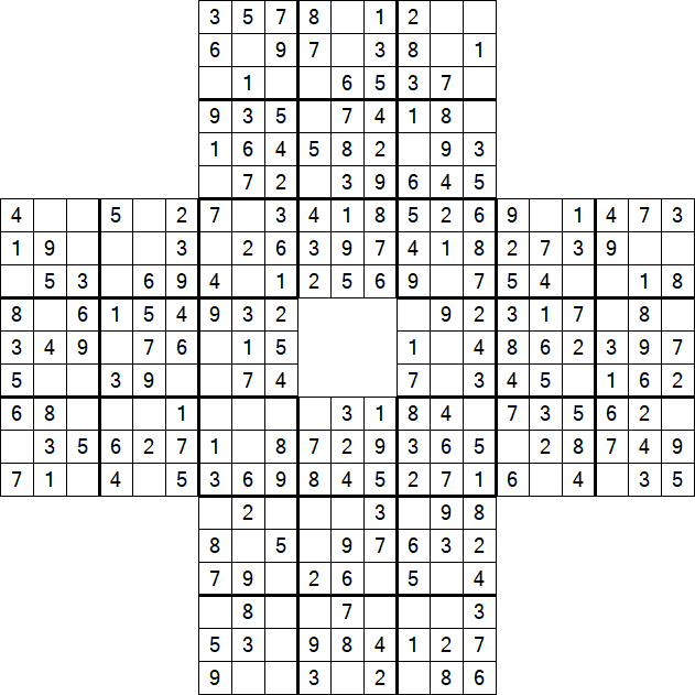 Sohei Sudoku - Einfach