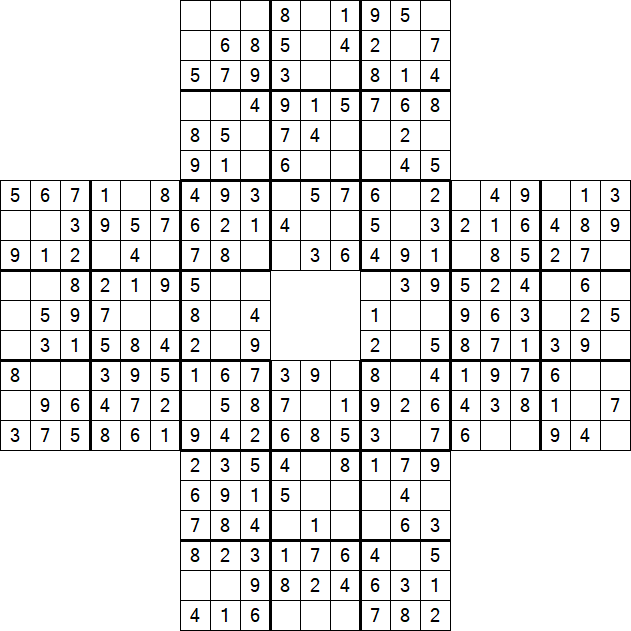 Sohei Sudoku - Easy