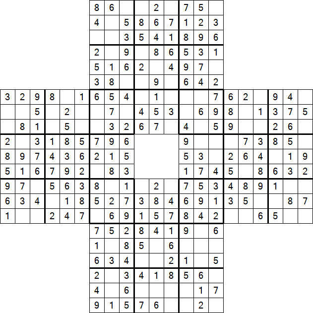 Sohei Sudoku - Easy