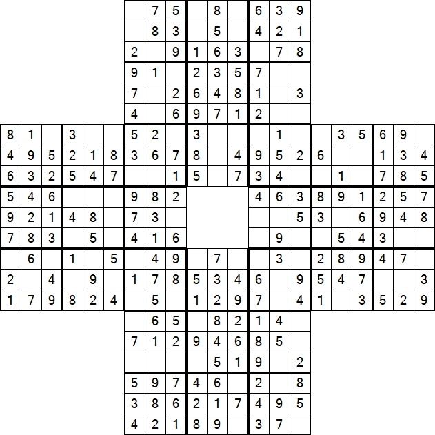 Sohei Sudoku - Simple