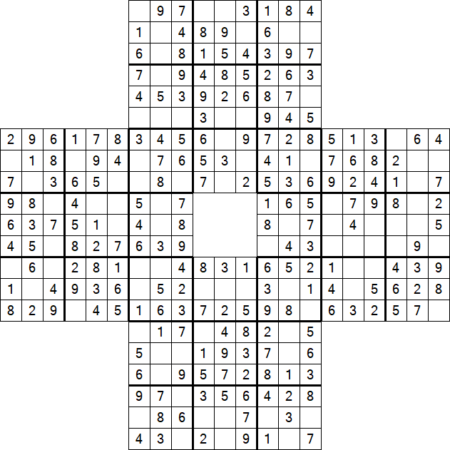 Sohei Sudoku - Simple