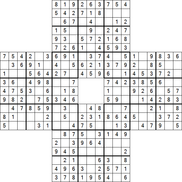 Sohei Sudoku - Einfach