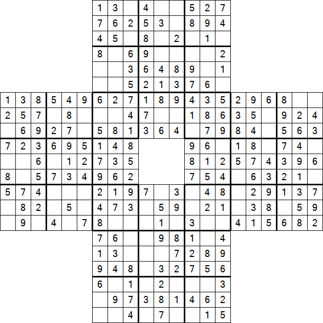Sohei Sudoku - Simple