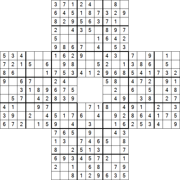 Sohei Sudoku - Simple