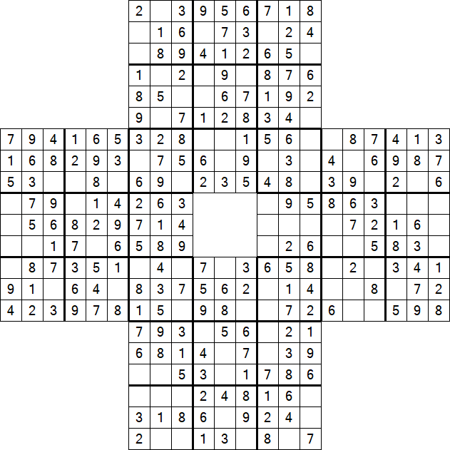 Sohei Sudoku - Simple